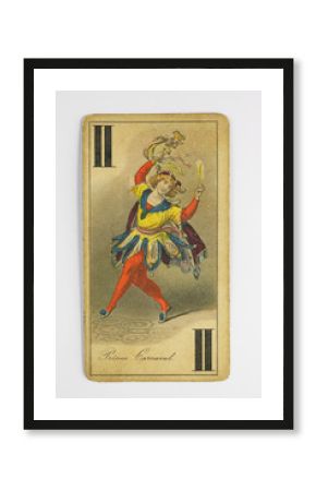 Very old tarock card_1