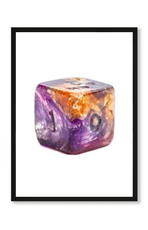 Isolated multi-swirl numbered die
