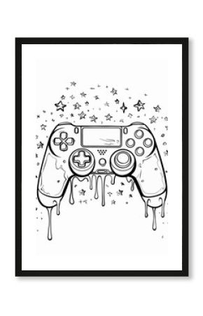 Melting Game Controller with Stars
