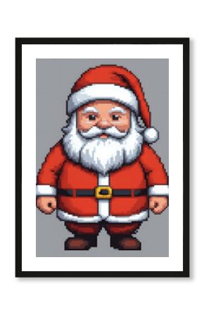 Pixel Santa