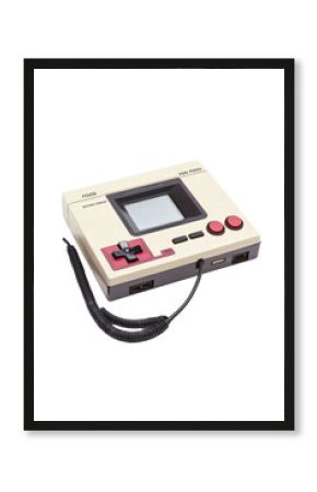 Isolated Retro Portable Game Console
