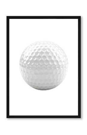 Isolated Golf Ball