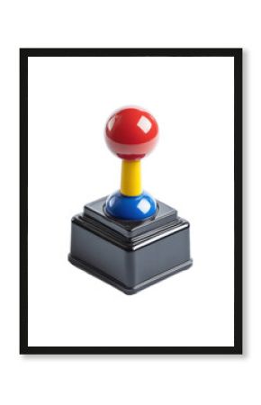 Isolated Vintage Joystick
