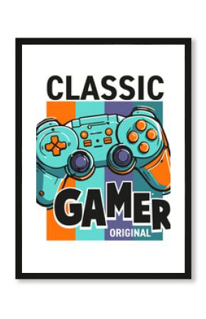 t-shirt gamepad classic