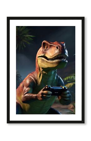 Dinosaur Gamer Video Game