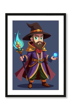 a good wizard from a computer game