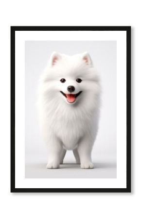 Samoyed mammal animal white.