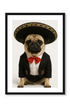 Pug Mariachi