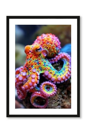 Color changing octopus underwater  a fascinating display of camouflage and adaptation