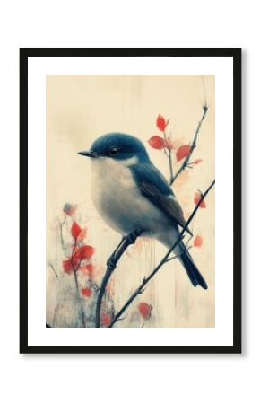 minimalistic bird conceptual bird 