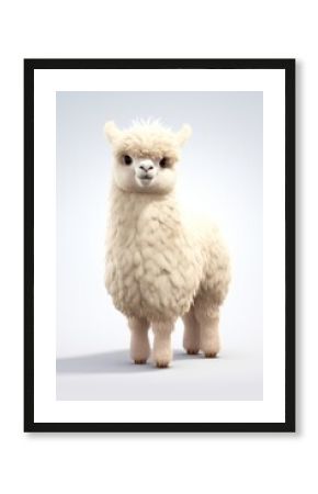 Alpaca mammal animal llama.