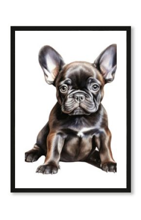 PNG Bulldog animal mammal black.