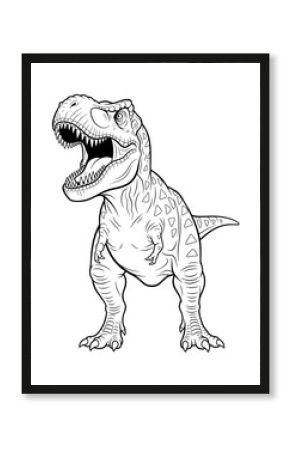 Roaring T-Rex Dinosaur