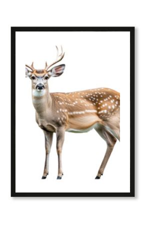 PNG White tailed deer background wildlife animal.