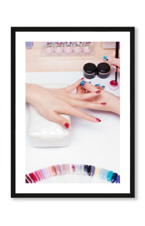 Nail gel salon