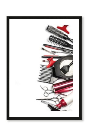 Professional hairdresser tools