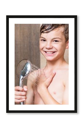 Children in bathroom