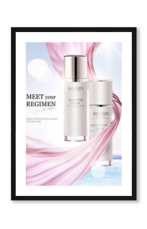Cosmetic product ads