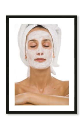 masque bio visage femme