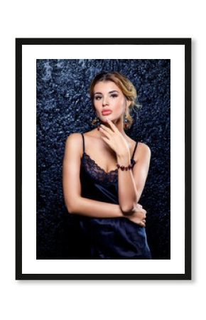 jewelry with ruby stones