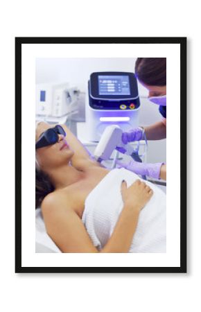 Epilation with diod laser