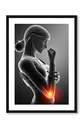 Women Feeling the Wrist Pain