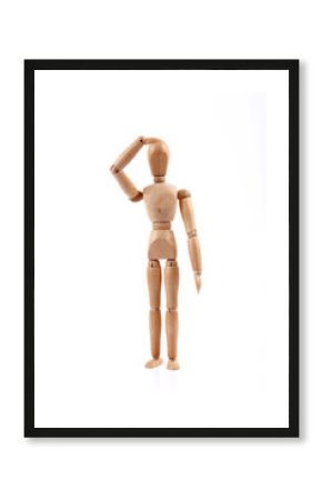 Boneco de madeira