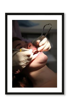 dentiste au travail