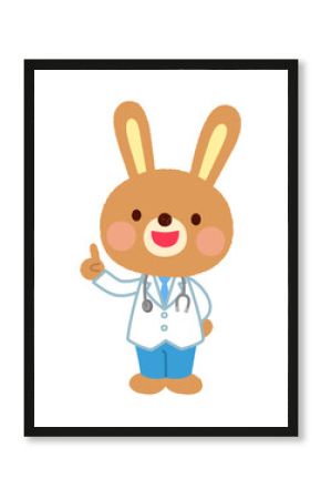 ウサギのお医者さん　案内