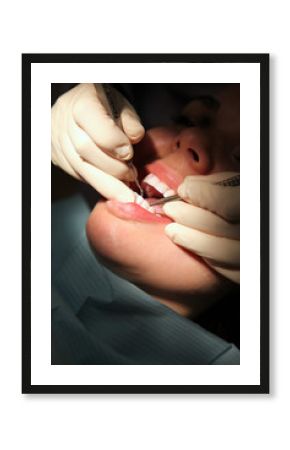 dentiste au travail