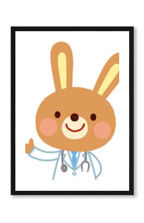 ウサギのお医者さん　案内