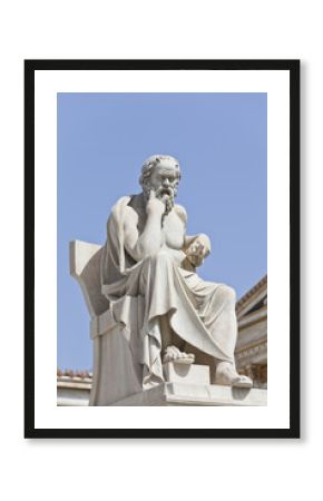 The ancient Greek philosopher Socrates