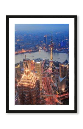 Shanghai sunset