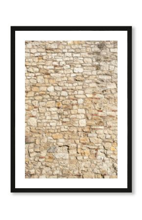 Stone Rock Wall / Texture of old rock wall for background