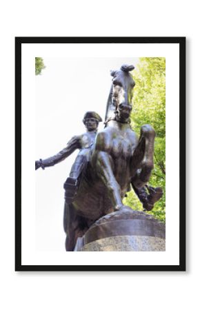 Statue of Paul Revere, Boston's Freedom Trail