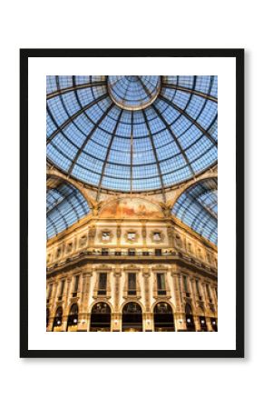 Galleria Vittorio Emanuele Milan piazza Duomo