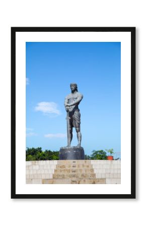 Lapu-Lapu monument in Rizal Park, Manila, Philippines