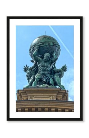 Atlas God Statue