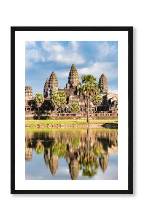 Reflected image of Angkor Wat