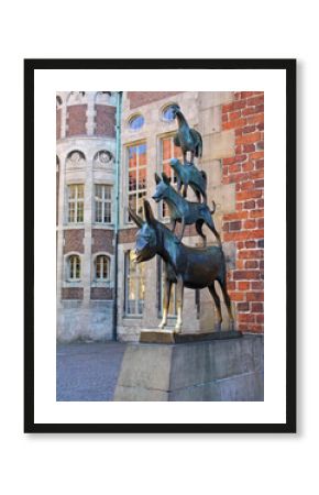Bremen Musicians statue
