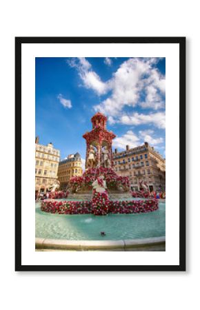 Fête de la rose à Lyon, Fontaine Des Jacobins