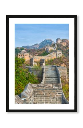 The beautiful great wall of China