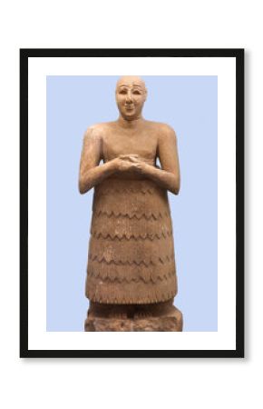 Sumerian statue of Lugal-Dalu, King of Adab from Southern Mesopotamia