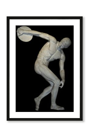 Discobolus sport icon