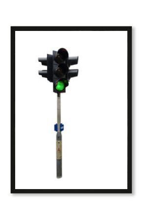 traffic light isolated