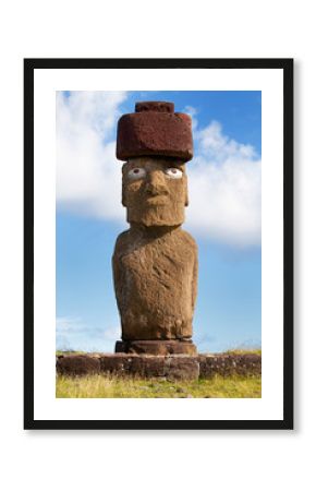 Moai at easter island