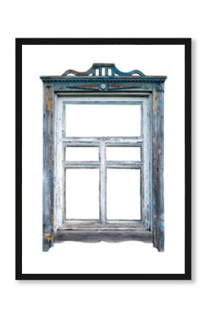Old window frame