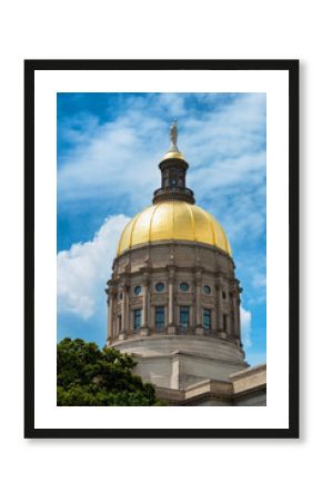 Gold dome of Georgia Capitol in Atlanta