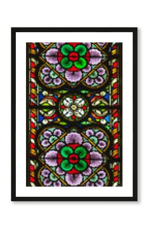 stained-glass window