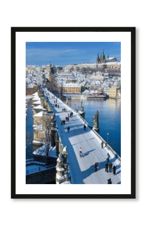 Prague castle and Charles bridge, Prague (UNESCO), Czech republic
